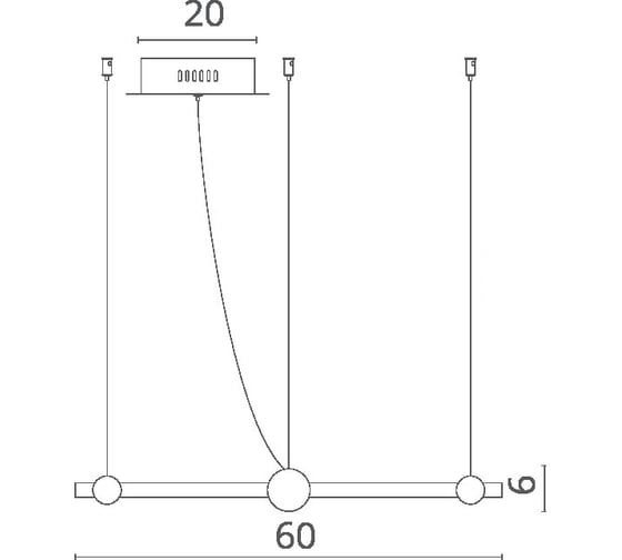 Подвесная люстра Divinare AMADEO 1123/04 SP-65