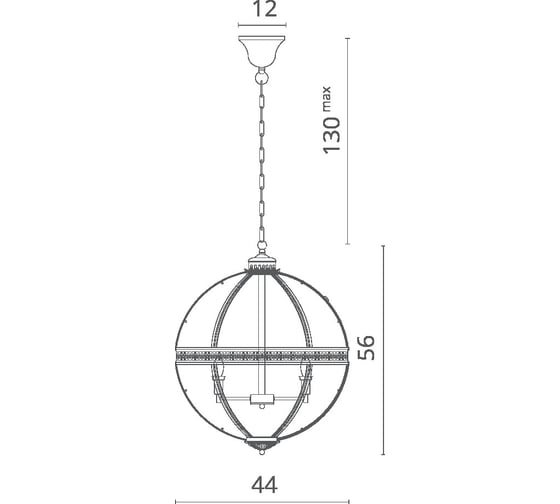 Подвесная люстра Divinare SFERA 2027/19 SP-4