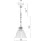 Подвесной светильник Divinare PALLOTTOLA 1281/02 SP-1 5