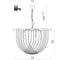 Подвесная люстра Divinare CASCATA 3003/01 SP-8 6