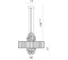 Подвесная люстра Divinare TIZIANA 1285/02 SP-6 6