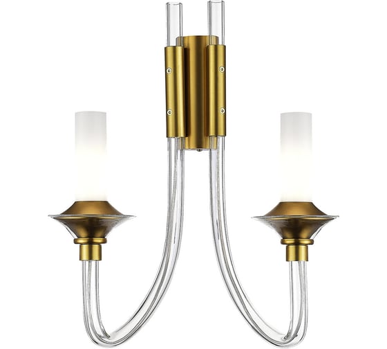 Бра ST LUCE золотистый/белый E14 2*40W SL1241.201.02