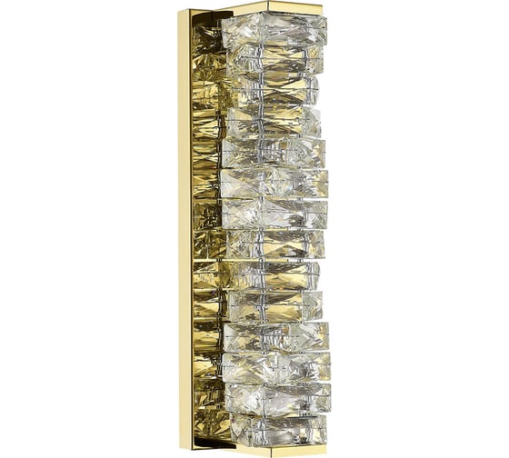 Бра ST LUCE золотистый/прозрачный LED 1*15W SL6010.201.15