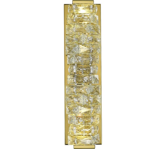 Бра ST LUCE золотистый/прозрачный LED 1*15W SL6010.201.15