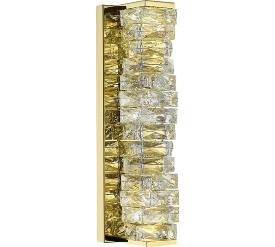 Бра ST LUCE золотистый/прозрачный LED 1*15W SL6010.201.15
