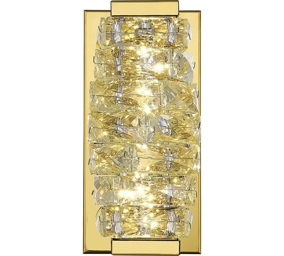 Бра ST LUCE золотистый/прозрачный LED 1*8W SL6010.201.08