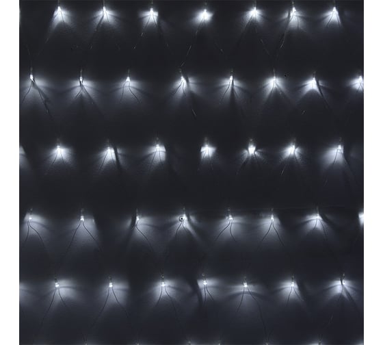 Светодиодная гирлянда-сетка FunRay ML-320W, 3х2м, 320 LED, холодный/белый, IP20, шнур 1.5м, 2608