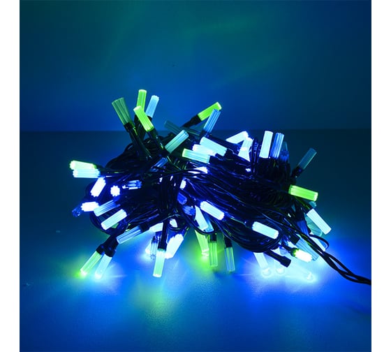 Светодиодная гирлянда FunRay Лучики SE-BEAM-110M, 10 м, 100LED, 4 цвета, шнур 0.7м, 2588