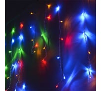 Светодиодная гирлянда FunRay Бахрома IC-120M, 3.0х0.7м, 120 LED, 4 цвета, IP20, шнур 1.5м, 13011