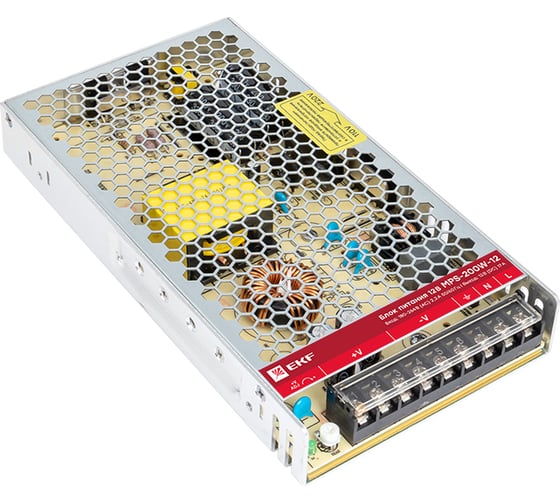 Блок питания EKF 12В, MPS-200W-12, Proxima mps-200w-12