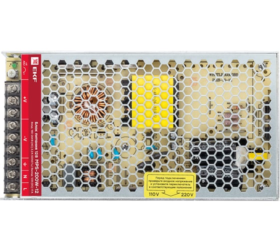 Блок питания EKF 12В, MPS-200W-12, Proxima mps-200w-12