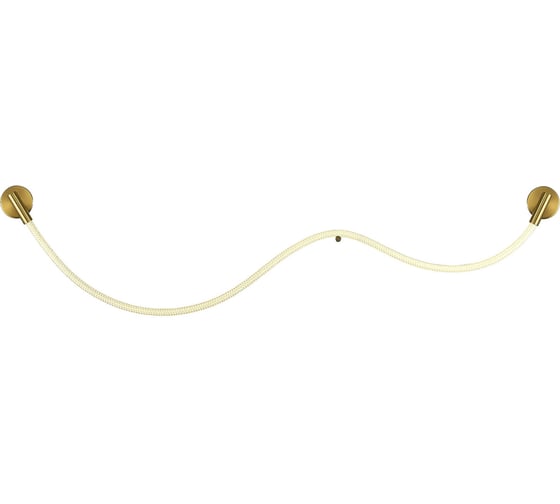 Светильник настенный ST LUCE латунь/белый LED 1*20W 4000K SL6118.301.01