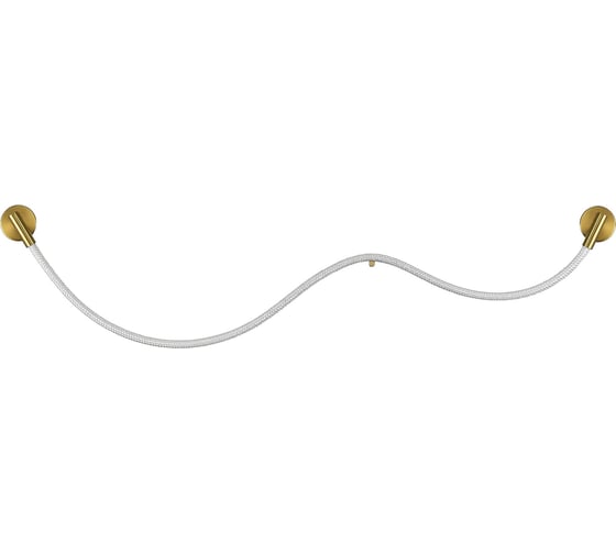 Светильник настенный ST LUCE латунь/белый LED 1*20W 4000K SL6118.301.01