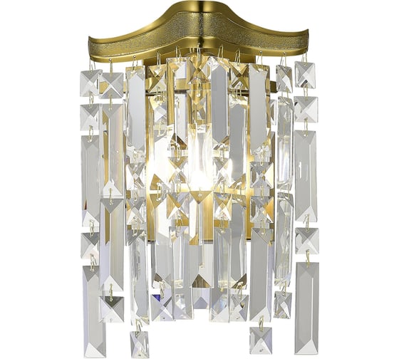 Светильник настенный ST LUCE латунь/прозрачный E14 1*60W SL1659.301.01