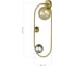 Светильник настенный Латунь/Янтарный,Дымчатый G9 2х5W 4000K ST luce SL1515.301.02 3