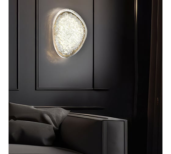 Светильник настенный ST LUCE черный/золотистый LED 1*15W 4000K SL6018.203.15