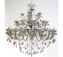 Люстра NATALI KOVALTSEVA классика 35xE14 40W 3 года+10+5C Smokey 76050/20