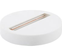 Однофазный электрический шинопровод-адаптер Elektrostandard TRL-2-1-100-WH для светильников белый a043925