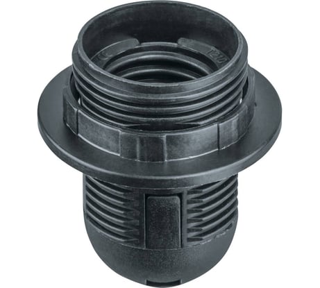 Электрический патрон Navigator 61 351 NLH-PL-R1-E27-BL пластиковый люстровый с кольцом 50 шт 61351