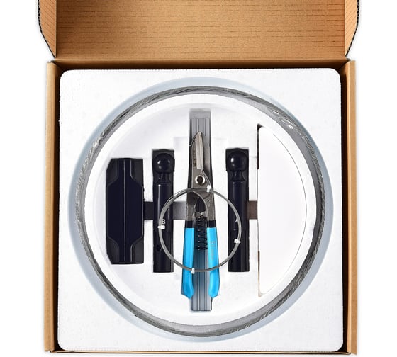 Тросовая световая система ST LUCE черный LED 1*8,7W 4000K ST961.447.09