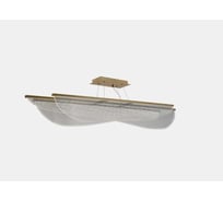 Светильник подвесной ST LUCE Золотистый/Прозрачный LED 1*60W 4000K SL6509.223.01