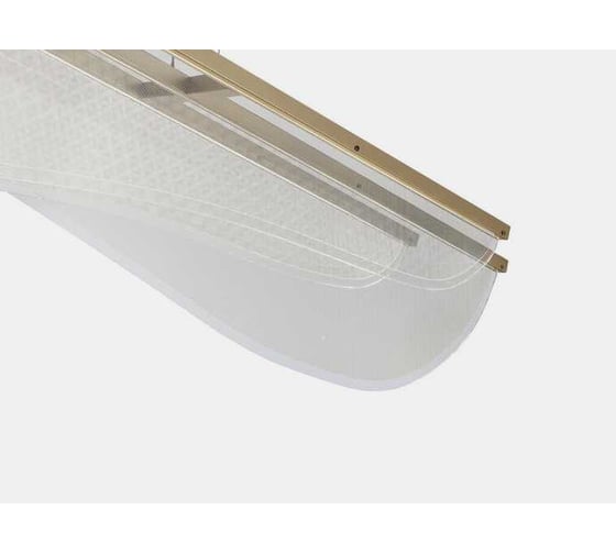 Светильник подвесной ST LUCE Золотистый/Прозрачный LED 1*60W 4000K SL6509.223.01