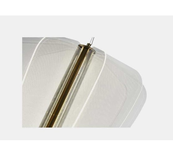 Светильник подвесной ST LUCE Золотистый/Прозрачный LED 1*75W 4000K SL6509.213.01