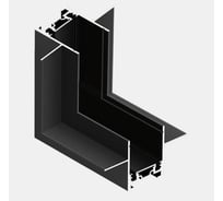 Угол-соединитель ST LUCE потолок-стена для встраиваемого шинопровода Черный ST069.409.11