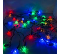 Светодиодная гирлянда FunRay Шишки SE-CONE-540M, 5M, 40 LED, 3 цвета, шнур 0.7м, 1322