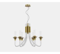 Люстра подвесная ST LUCE Золотистый/Белый E14 6*40W SL1241.203.06