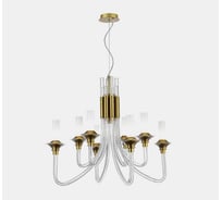 Люстра подвесная ST luce Золотистый/Белый E1х3.08 SL1241.203.08