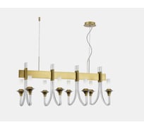Люстра подвесная ST LUCE Золотистый/Белый E14 8*40W SL1241.213.08