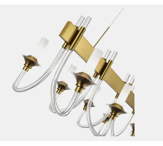 Люстра подвесная ST LUCE Золотистый/Белый E14 8*40W SL1241.213.08