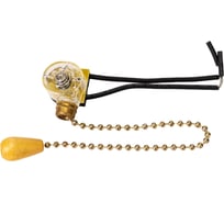 Выключатель для бра с цепочкой SVET цвет золото SV0416-0001