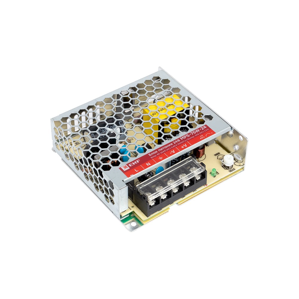 Блок питания EKF 24В PROxima mps-75w-24 - выгодная цена, отзывы ...