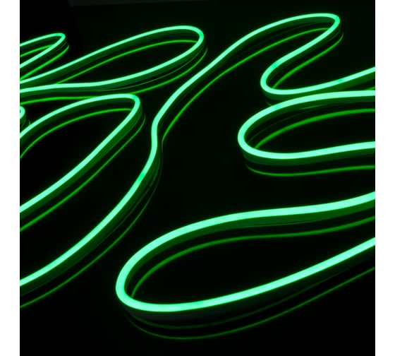 Гибкий неон Elektrostandard LS0017 2835 односторонний, зеленый, 50 м, 120 LED ламп a040596