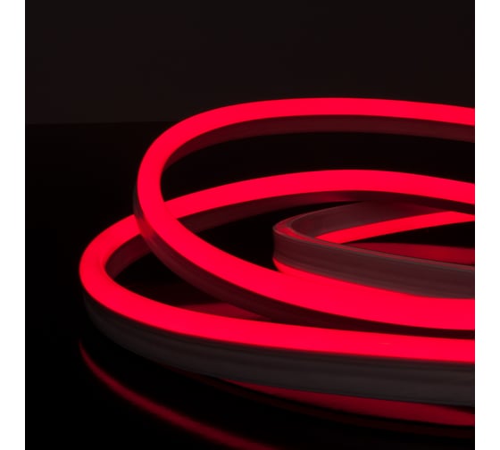 Гибкий неон Elektrostandard LS001 2835 односторонний, красный, 50 м, 120 LED ламп a040595