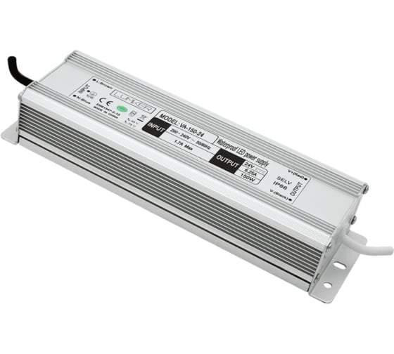 Блок питания Lumker TPWL-150-24 Al, TPW, 150 W, влагозащитный, IP66, 24 V 00-00002543
