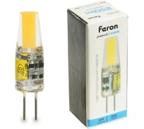 Лампа светодиодная FERON (3W) 12V G4 6400K JC, LB-42 51172