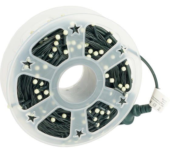 Гирлянда линейная на бобине FERON 230V 2200 LED 50м, 5000K, IP44, шнур 3м 51437