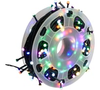 Гирлянда линейная на бобине FERON 230V 2200 LED 50м, мультиколор, IP44, шнур 3м 51438