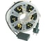 Гирлянда линейная на бобине FERON 230V 2200 LED 50м, 2700K, IP44, шнур 3м 51436 1