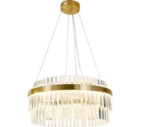 Люстра Citilux Sheldon LED хрустальная с пультом Бронза CL339143