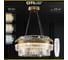 Люстра Citilux Sheldon LED хрустальная с пультом Бронза CL339163 2
