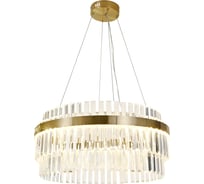 Люстра Citilux Sheldon LED хрустальная с пультом Бронза CL339153