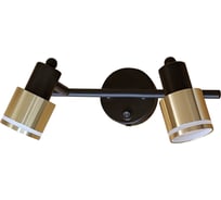 Спот Citilux Bruno поворотный Чёрный+Бронза CL565524