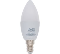 Светодиодная лампа AVG 3000К E14 C37 11вт 3К