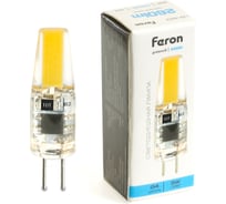 Лампа светодиодная FERON LB-423 G4 3W 230V 6400K, 51169