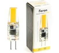 Лампа светодиодная FERON LB-423 G4 3W 230V 2700K, 51167