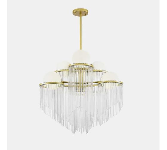 Люстра подвесная ST LUCE Золотистый/Белый E27 6*60W SL1511.203.06